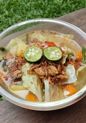 Foto resep 4. Sup Ayam ala Chef Devina