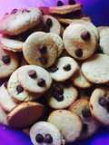 Galletitas de mantequilla con chispas de chocolate