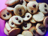 Galletitas de mantequilla con chispas de chocolate