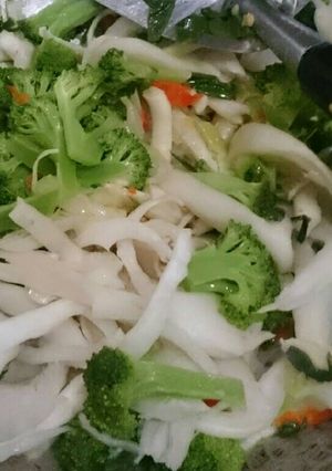 Foto resep Cah brokoli jamur tiram
