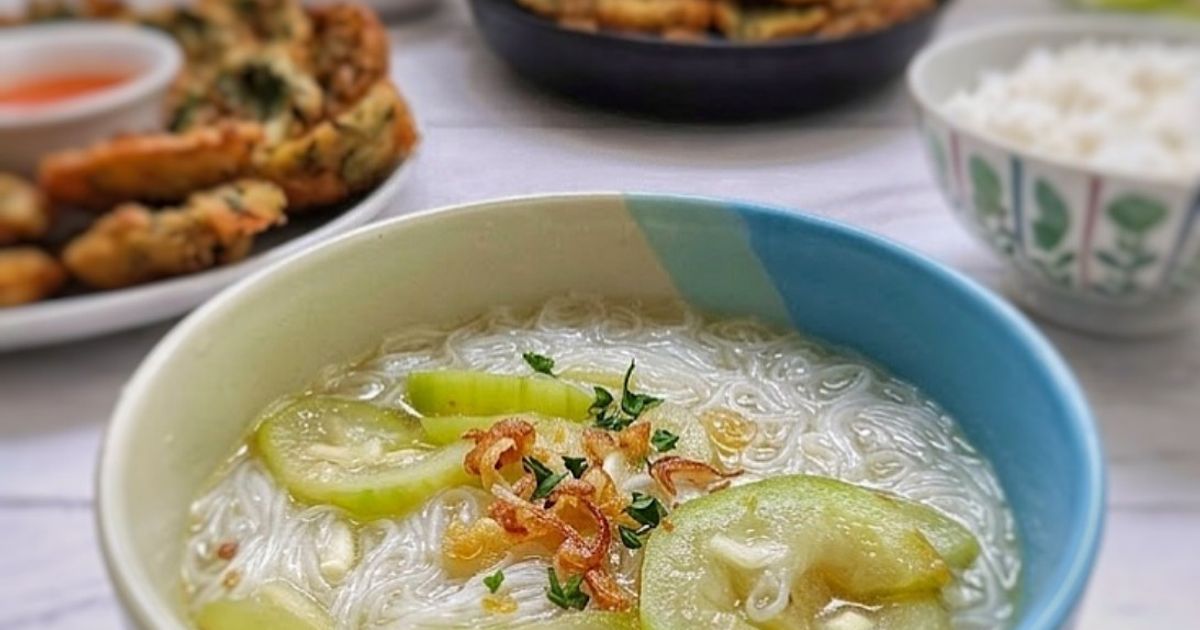 Sup Labu Air Bihun