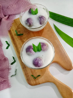 Foto resep Kue Putri mandi ubi ungu