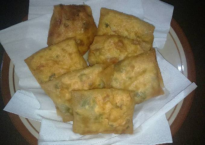 Resep Martabak Telur Mini isi Tahu oleh Fauziah Ulfa Resep Martabak Telur Mini isi Tahu oleh Fauziah Ulfa