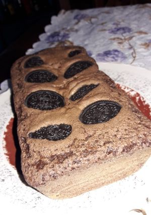 Una foto de Brownie con oreos!
