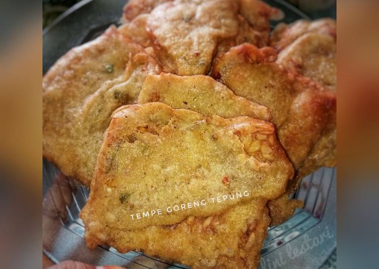 16. Tempe goreng tepung