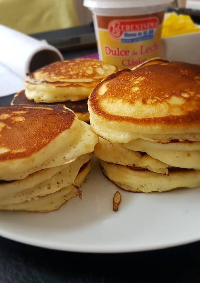 Una foto de Pancakes americanos