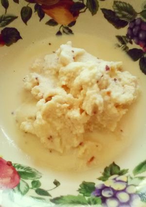 A picture of Peanut Butter Homemade Ice Cream.