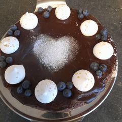 Pimped up basic chocolat cake A picture of Pimped up basic chocolat cake.