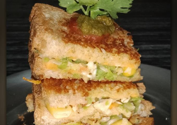 Grilled Veg Mayo sandwich