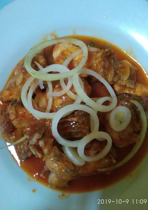 Foto resep Ayam saos Padang