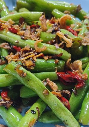 Foto resep Buncis tumis bawang putih