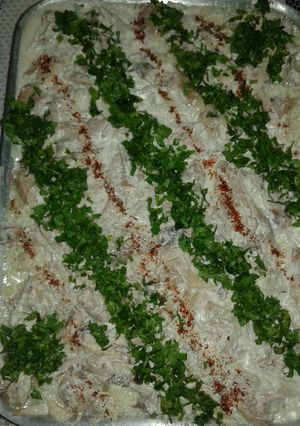 صورة لوصفة فتة فروج