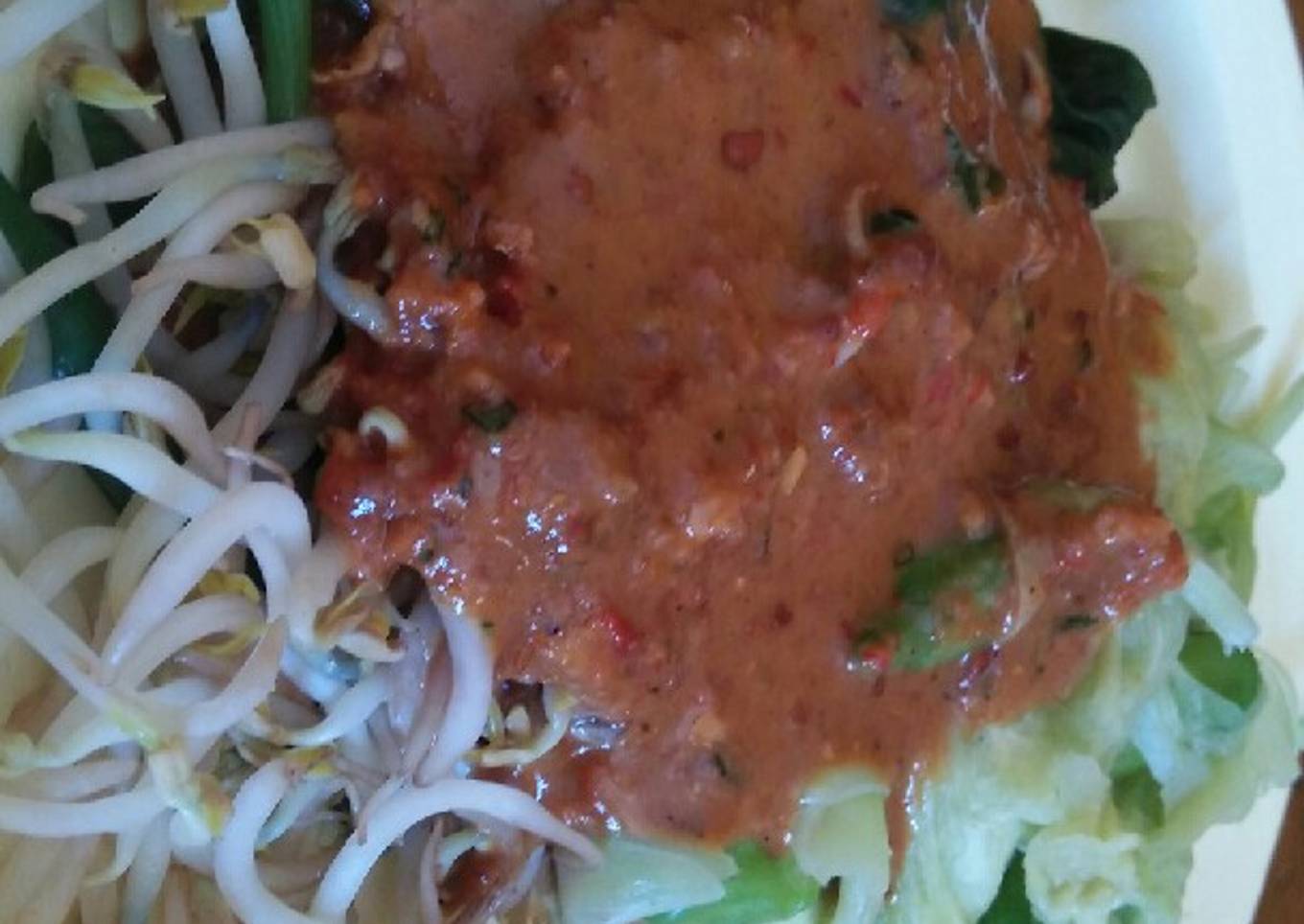 Sambal pecel rumahan