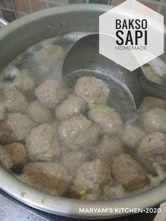 Foto resep Bakso Sapi Homemade