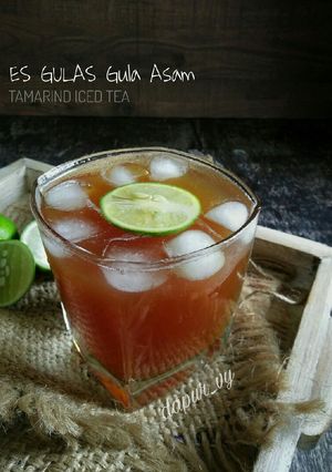 Foto resep ES GULAS GULA ASAM / Tamarind Iced Tea #pr_recookmintradisional