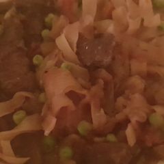 Slow Cooked Boozy Beef Pasta A picture of Slow Cooked Boozy Beef Pasta.