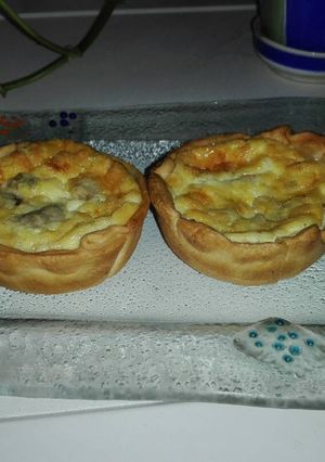 Una foto de Canastas de champigñones