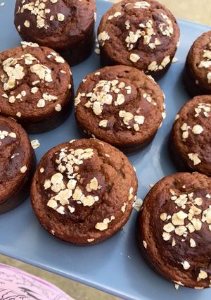 Une photo de Muffins Banane et Avoine