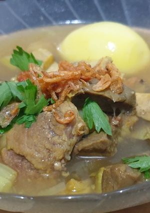 Foto resep Soto daging