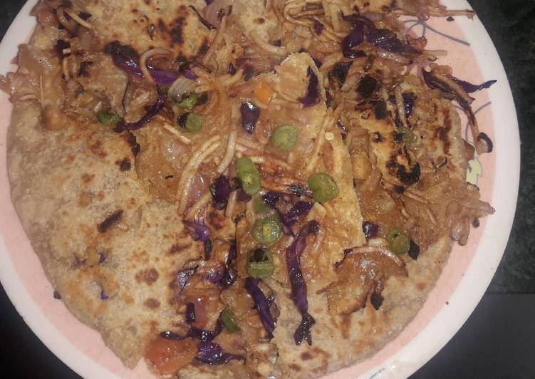 Sprout paratha