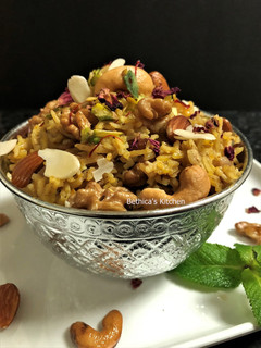 A picture of Kashmiri Pulao.