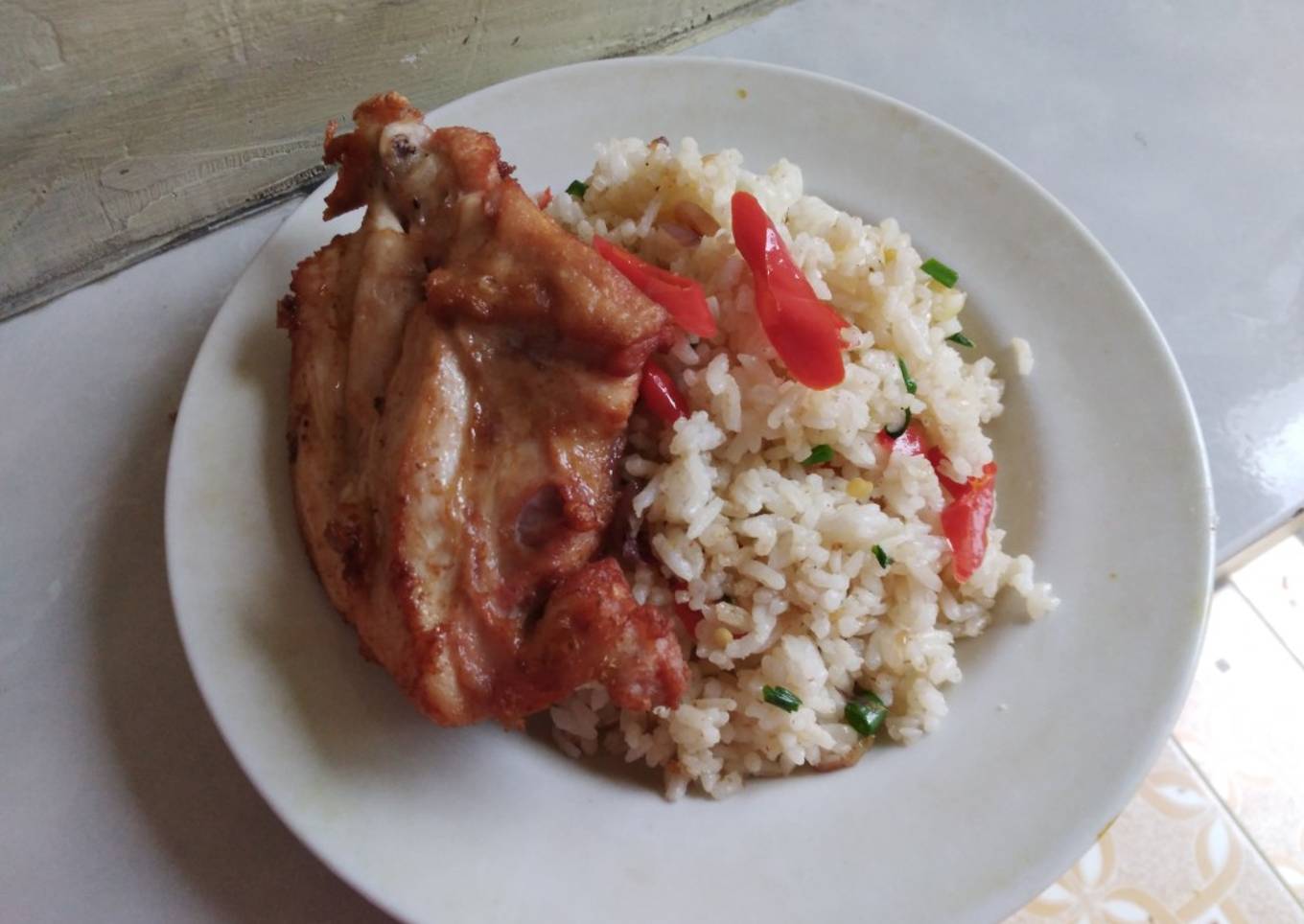 Nasi Goreng Terasi simple