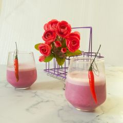 A picture of Thandai Beetroot Buttermilk.