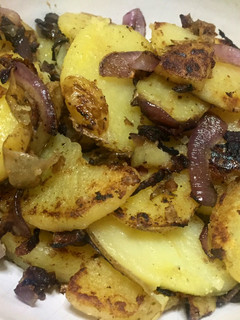 Una foto de Papas salteadas