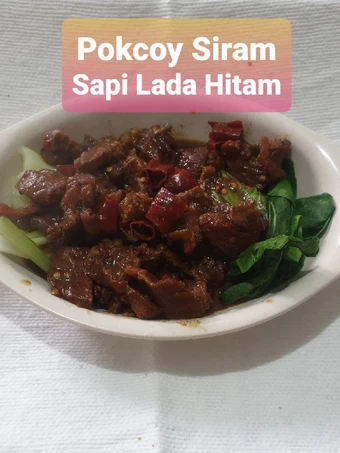 Langkah Gampang Membuat Resep 80. Pokcoy Siram Sapi Lada Hitam (Masak Slow Cooker) yang Enak Banget