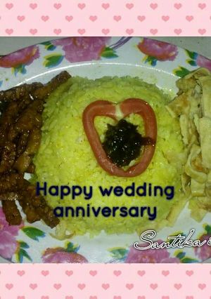 Foto resep Nasi kuning anniversary (mejikom)