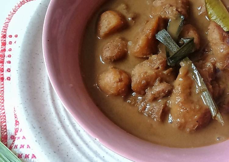 Kolak Pisang Kuah Coklat