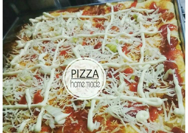 Pizza homemade enak, mudah dan murah 😉