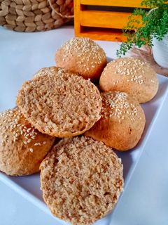 Foto resep Roti burger gandum