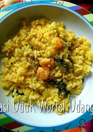 Foto resep Nasi Uduk Wortel Udang