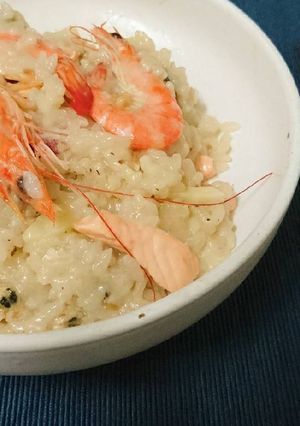 香菇海鮮燉飯 的食譜成品照片