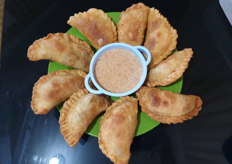 Pastel sayur sambel kacang