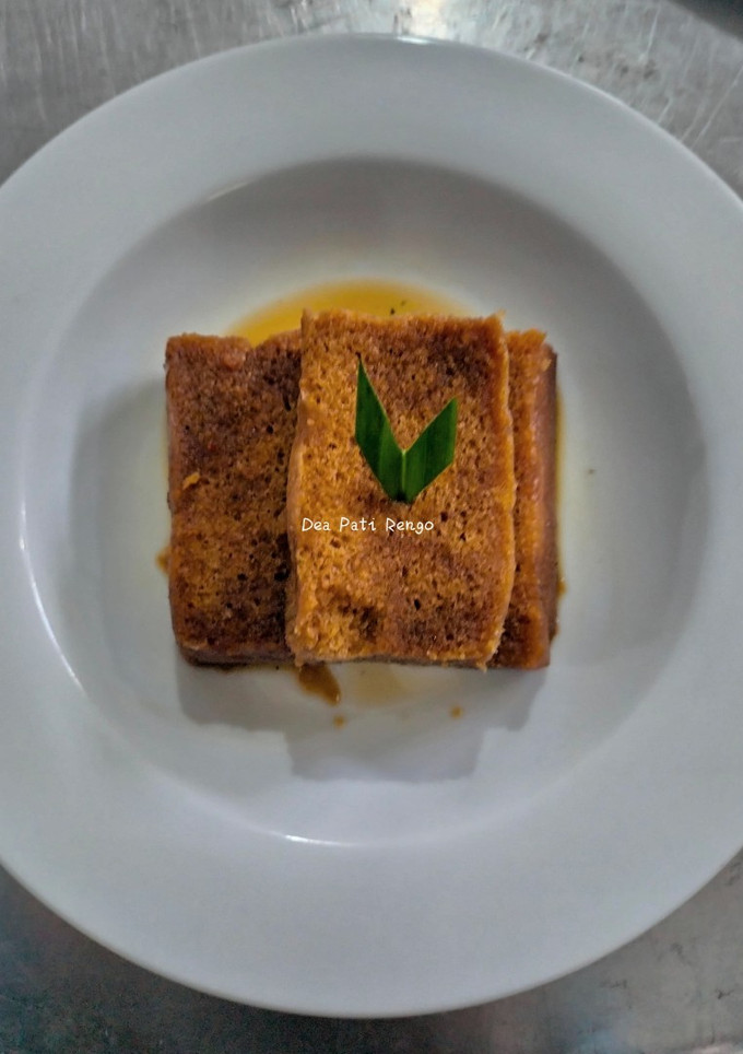 Foto resep Bolu Peca' khas Bugis Sulawesi Selatan