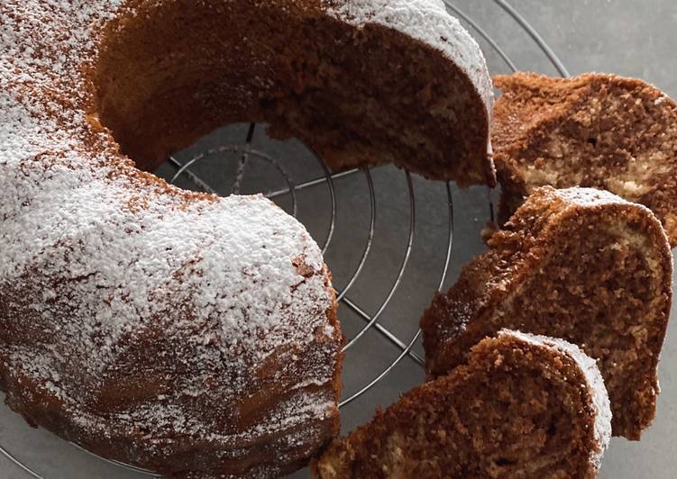 La façon simple de faire des recettes Marbré au nutella spécial