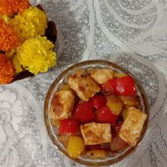 A picture of Pepper paneer.