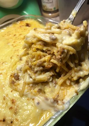 Foto resep Spaghetti Panggang/Spaghetti Brûlée (SANGAT RECOMMEND UNTUK DI RECOOK) Pakai Saus Bolognese Instan 😍