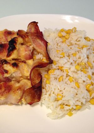 Baconos-fetás csirkemell recept fotója