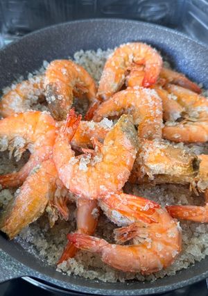 十三香鹽焗蝦 的食譜成品照片