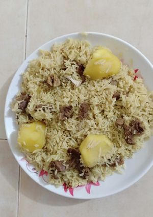 A picture of Swahili pilau.
