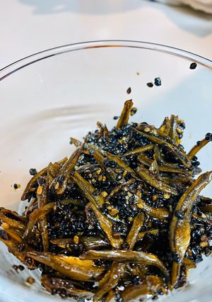 幼兒食譜：蜜汁小魚乾 的食譜成品照片