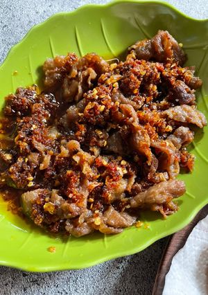 Foto resep Beef Slice Sambel Bawang