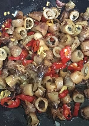 Foto resep Cumi Asin Pedas