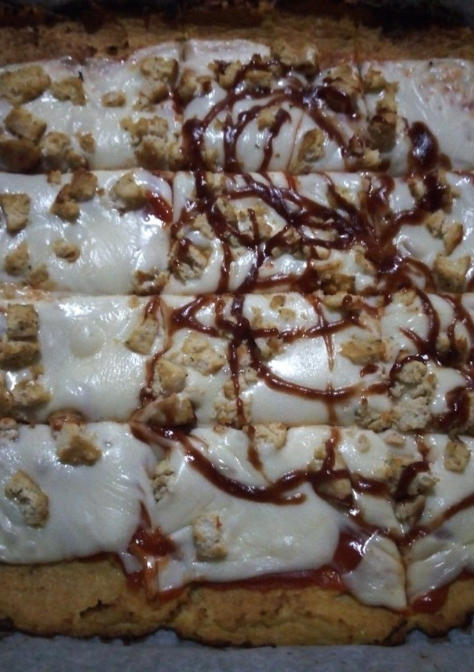 Una foto de Base de pizza de coliflor