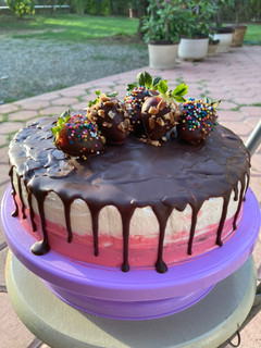 Una foto de Pastel red velvet