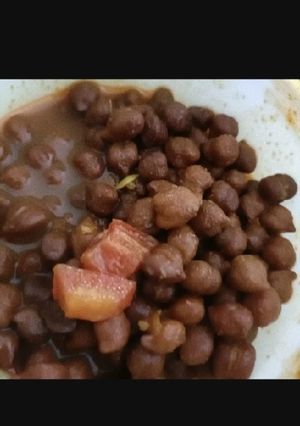 A picture of Chana masala.