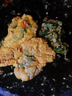 Foto resep Ayam geprek sambel ijo
